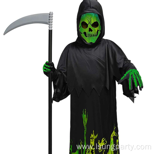 Halloween Costume Horror Skeleton Glow in the Dark